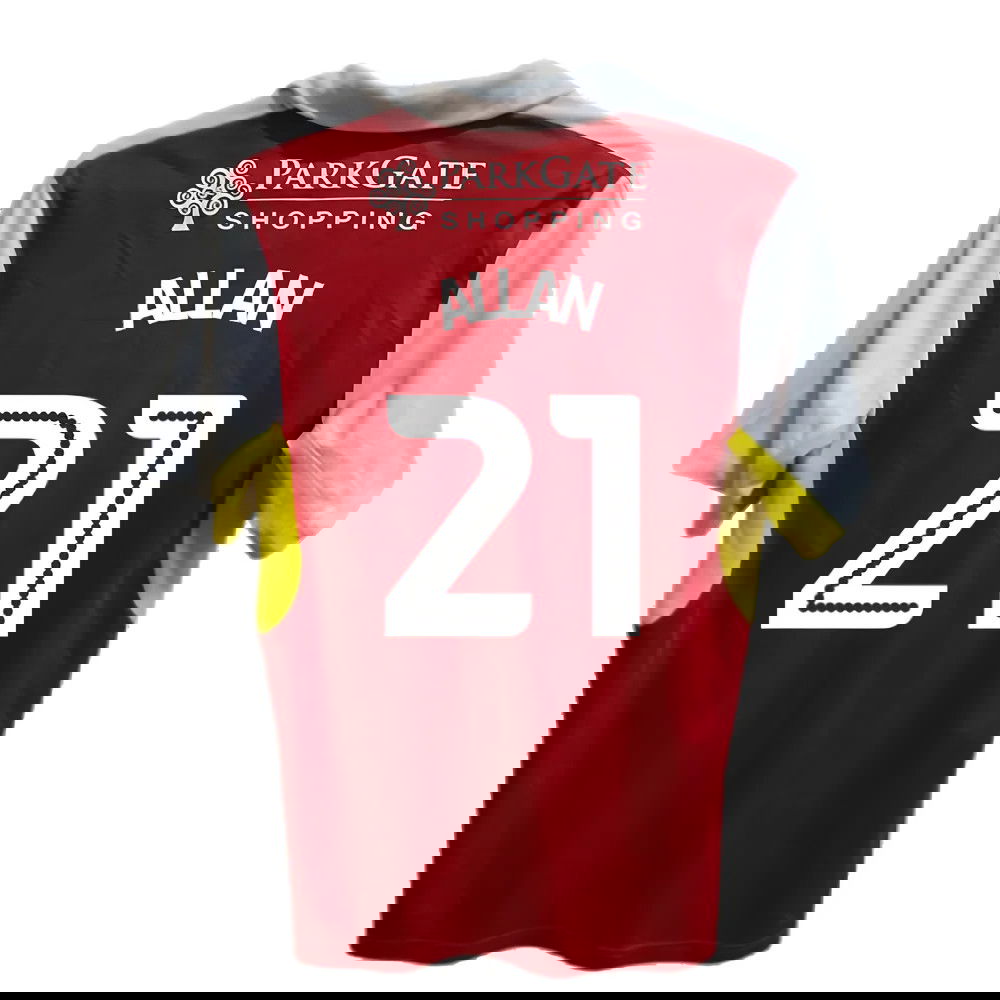 Rotherham 2016-17 Home Shirt ((Good) XL) (Allan 21)