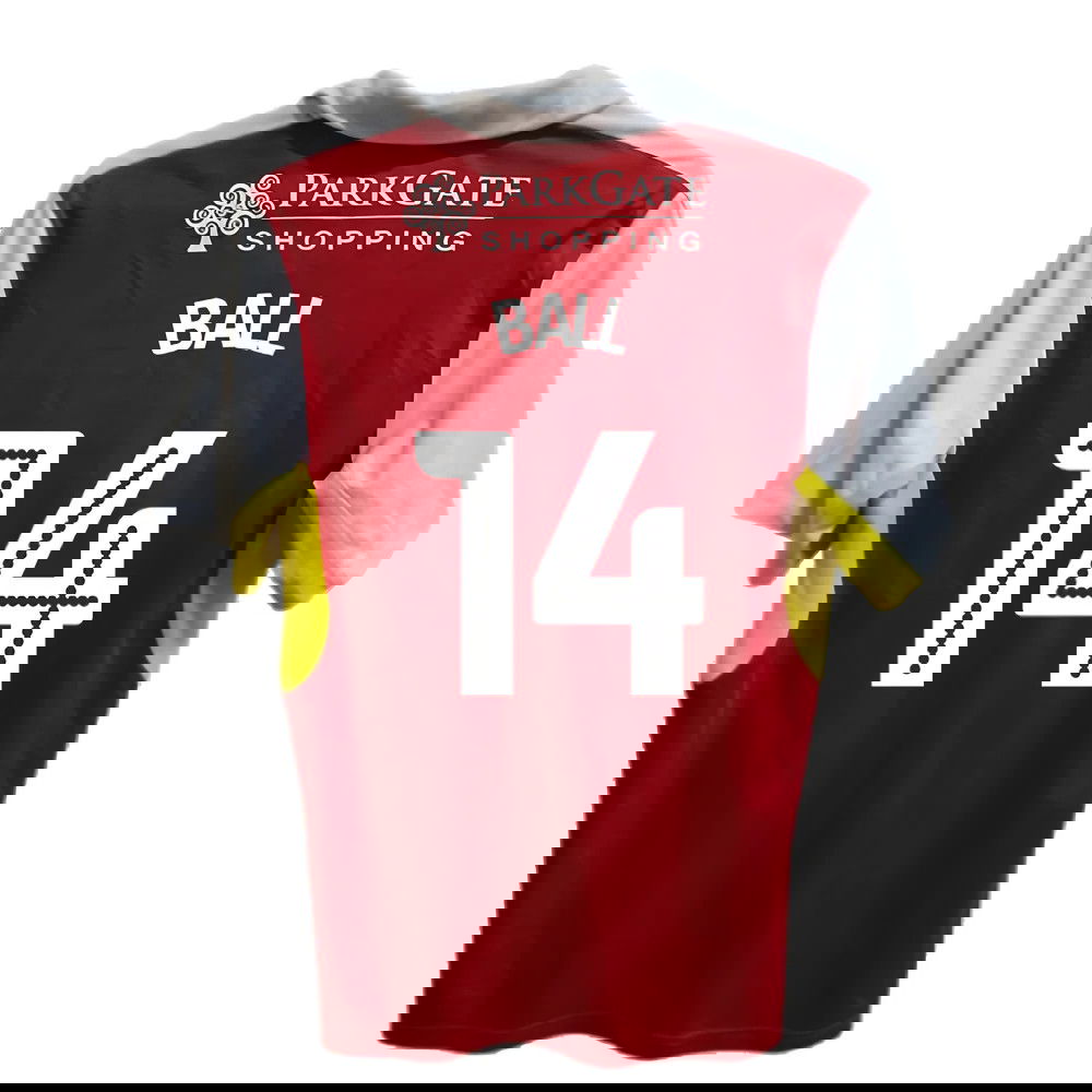 Rotherham 2016-17 Home Shirt ((Good) XL) (Ball 14)