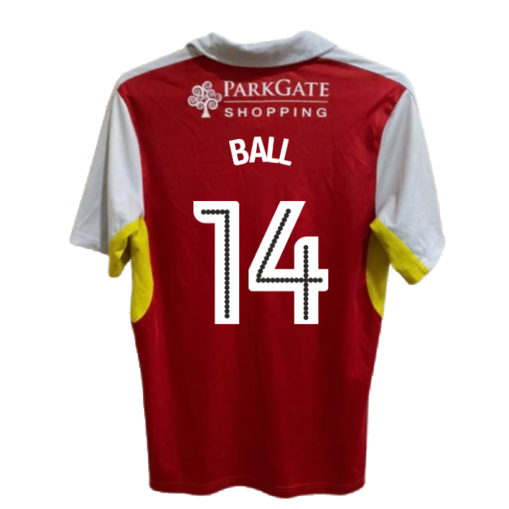 Rotherham 2016-17 Home Shirt ((Good) XL) (Ball 14)