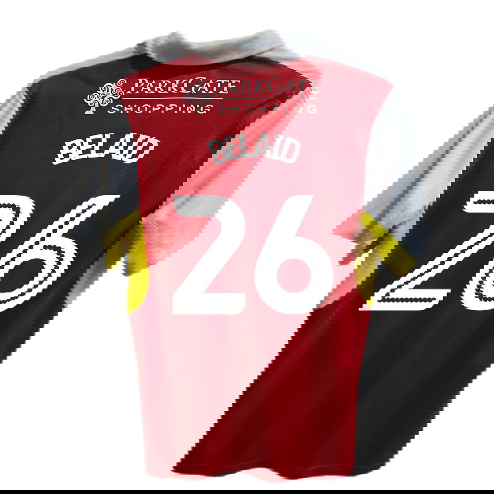 Rotherham 2016-17 Home Shirt ((Good) XL) (Belaid 26)
