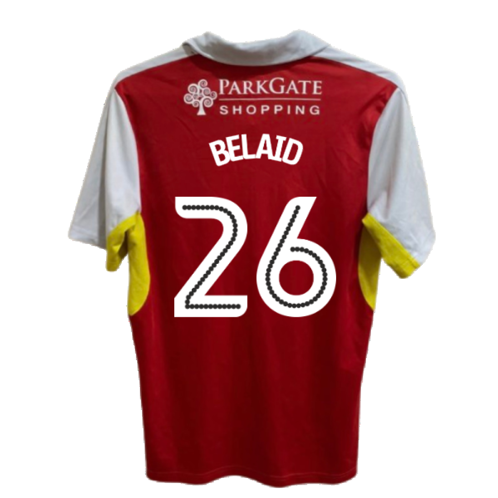Rotherham 2016-17 Home Shirt ((Good) XL) (Belaid 26)