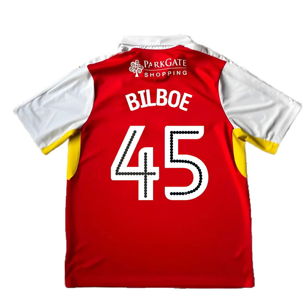 Rotherham 2016-17 Home Shirt ((Good) XL) (Bilboe 45)