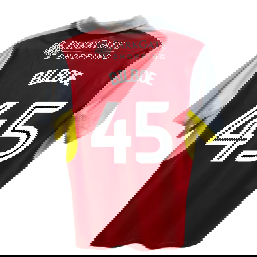 Rotherham 2016-17 Home Shirt ((Good) XL) (Bilboe 45)