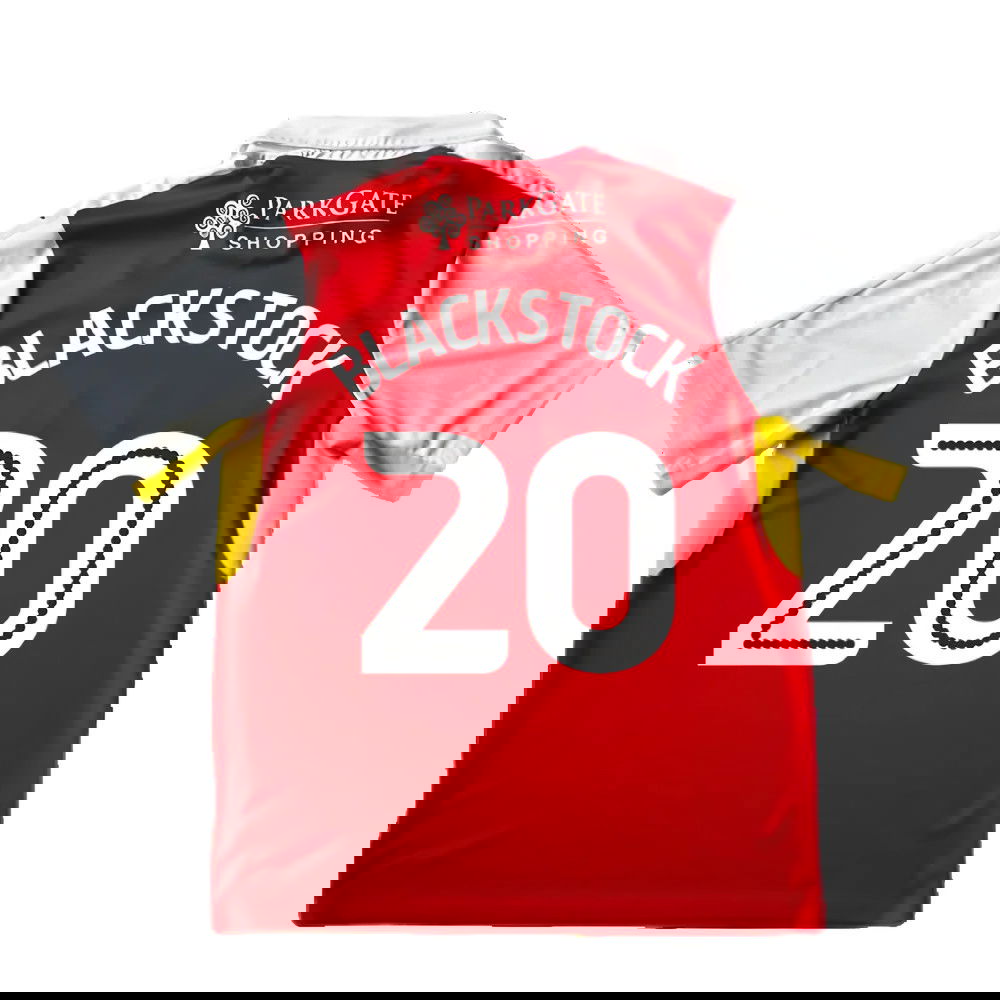 Rotherham 2016-17 Home Shirt ((Good) XL) (Blackstock 20)