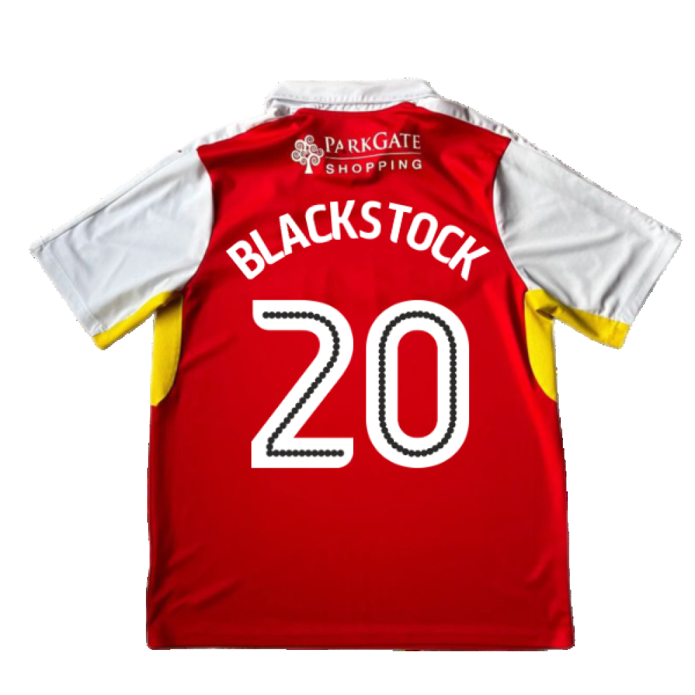 Rotherham 2016-17 Home Shirt ((Good) XL) (Blackstock 20)