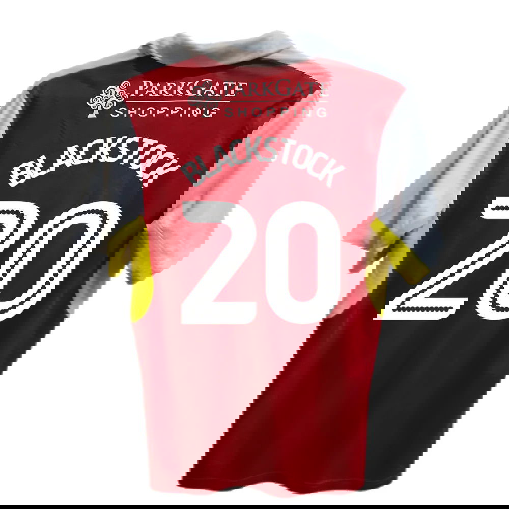 Rotherham 2016-17 Home Shirt ((Good) XL) (Blackstock 20)