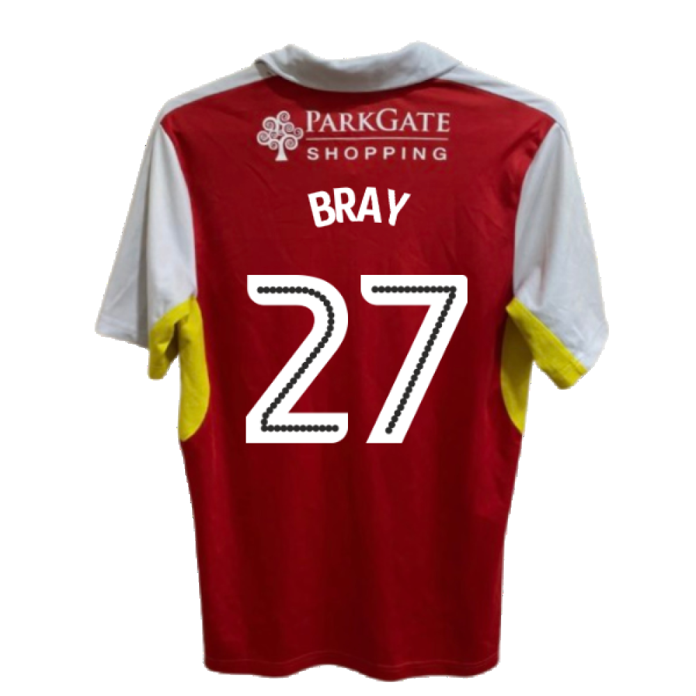 Rotherham 2016-17 Home Shirt ((Good) XL) (Bray 27)