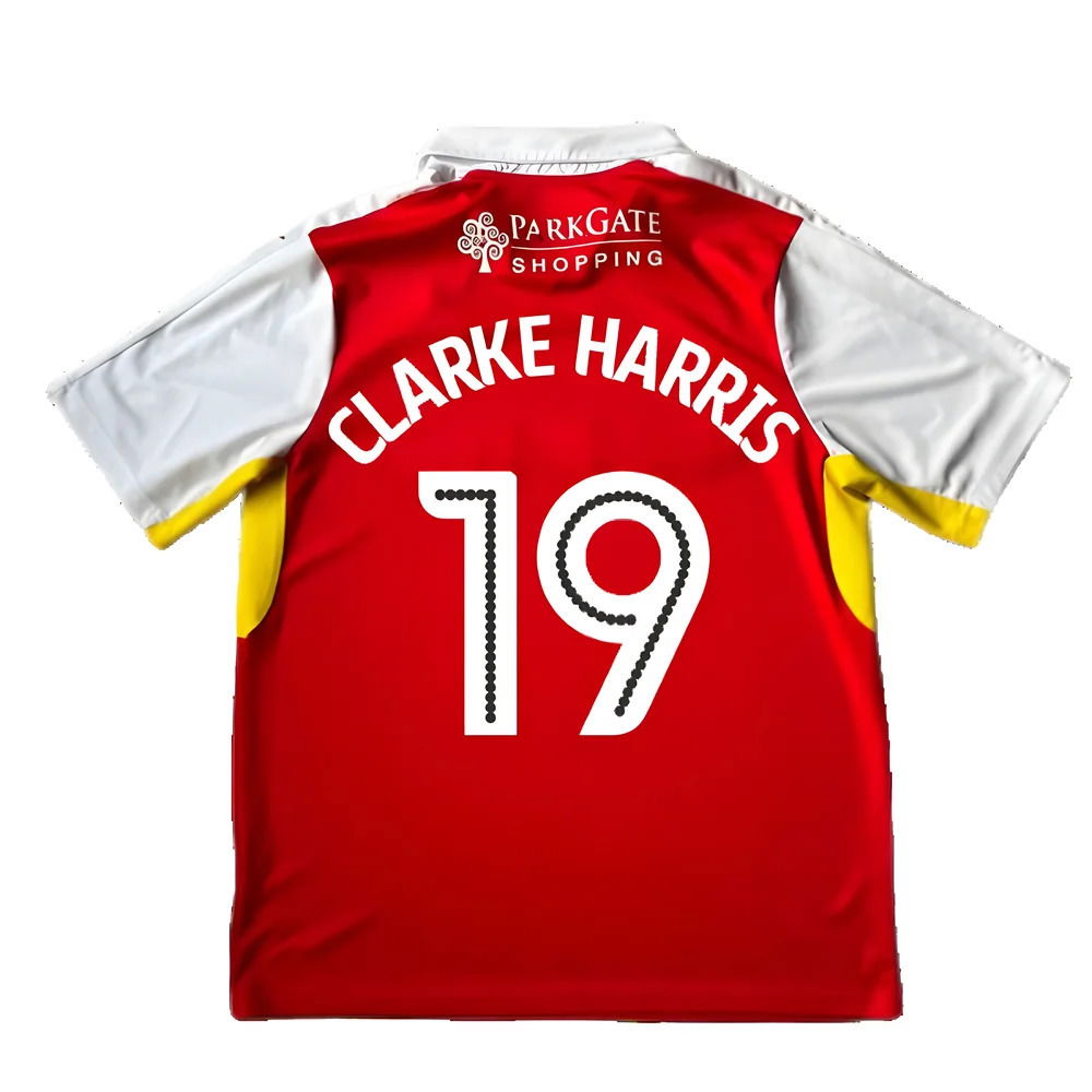 Rotherham 2016-17 Home Shirt ((Good) XL) (Clarke Harris 19)