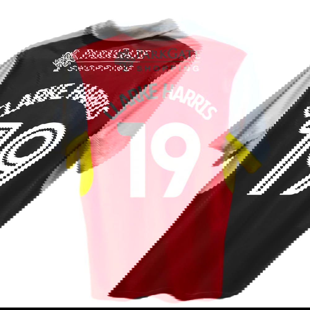 Rotherham 2016-17 Home Shirt ((Good) XL) (Clarke Harris 19)