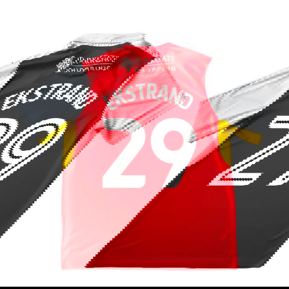 Rotherham 2016-17 Home Shirt ((Good) XL) (Ekstrand 29)