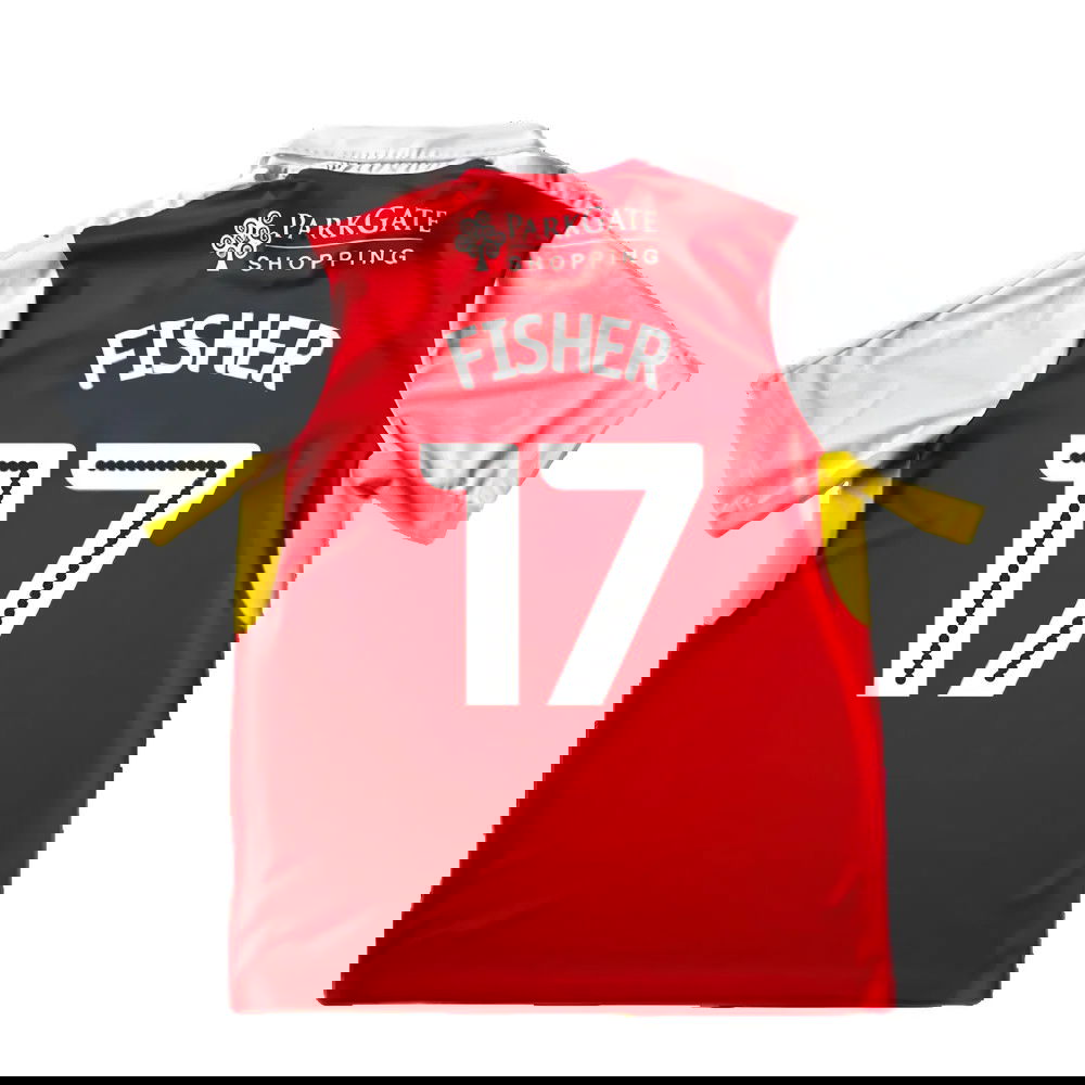 Rotherham 2016-17 Home Shirt ((Good) XL) (Fisher 17)