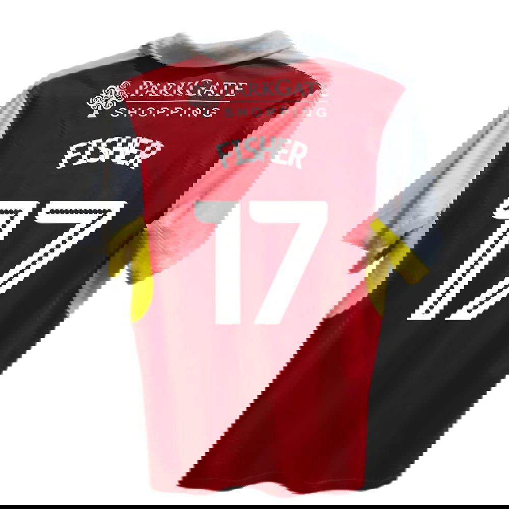 Rotherham 2016-17 Home Shirt ((Good) XL) (Fisher 17)