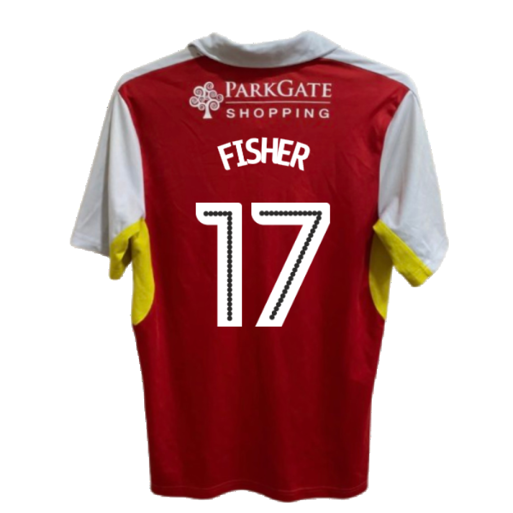 Rotherham 2016-17 Home Shirt ((Good) XL) (Fisher 17)