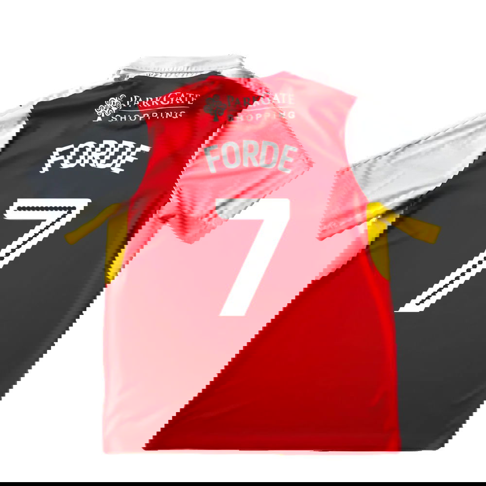 Rotherham 2016-17 Home Shirt ((Good) XL) (Forde 7)