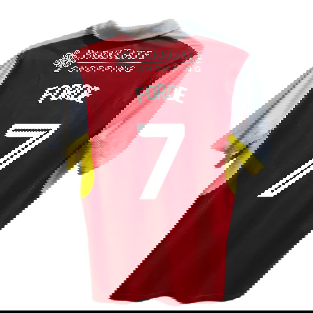 Rotherham 2016-17 Home Shirt ((Good) XL) (Forde 7)