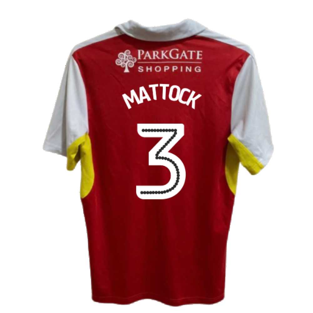 Rotherham 2016-17 Home Shirt ((Good) XL) (Mattock 3)