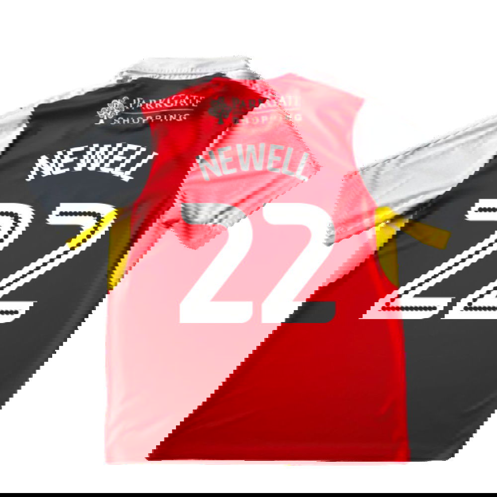 Rotherham 2016-17 Home Shirt ((Good) XL) (Newell 22)