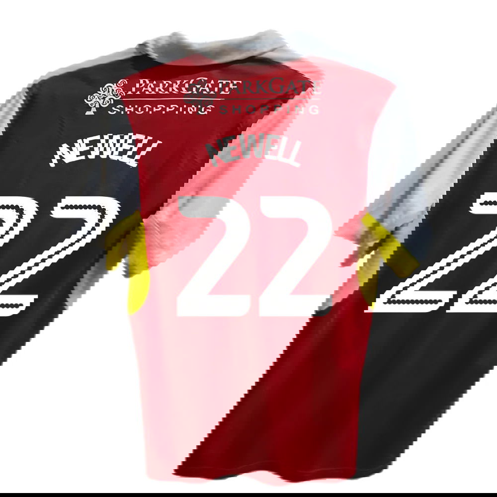 Rotherham 2016-17 Home Shirt ((Good) XL) (Newell 22)