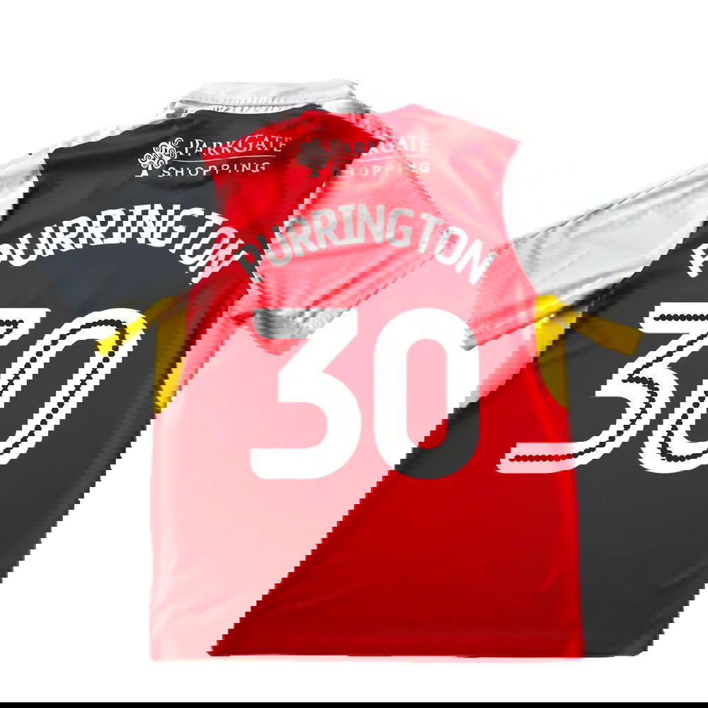 Rotherham 2016-17 Home Shirt ((Good) XL) (Purrington 30)