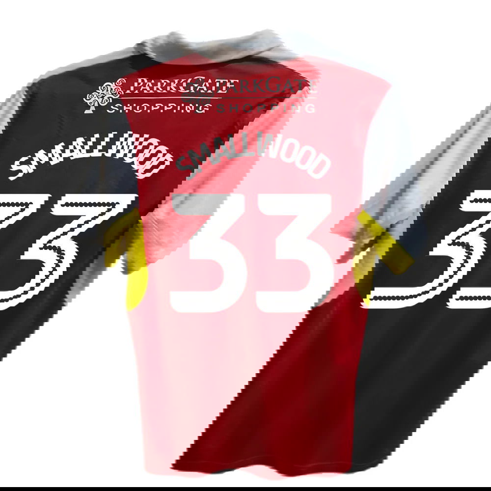 Rotherham 2016-17 Home Shirt ((Good) XL) (Smallwood 33)