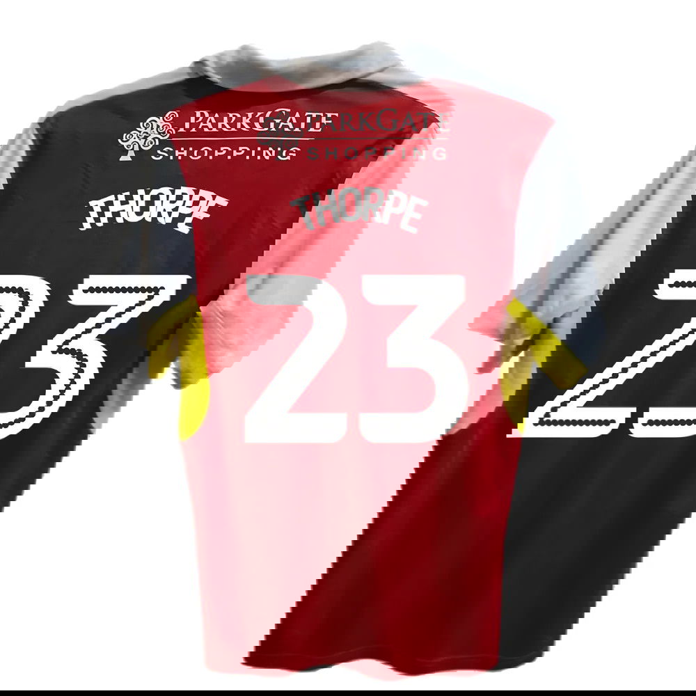 Rotherham 2016-17 Home Shirt ((Good) XL) (Thorpe 23)