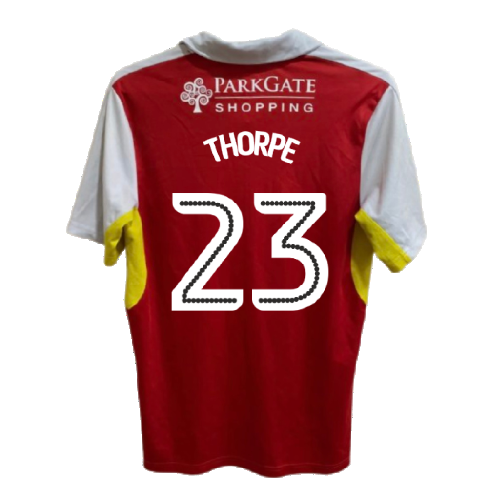 Rotherham 2016-17 Home Shirt ((Good) XL) (Thorpe 23)