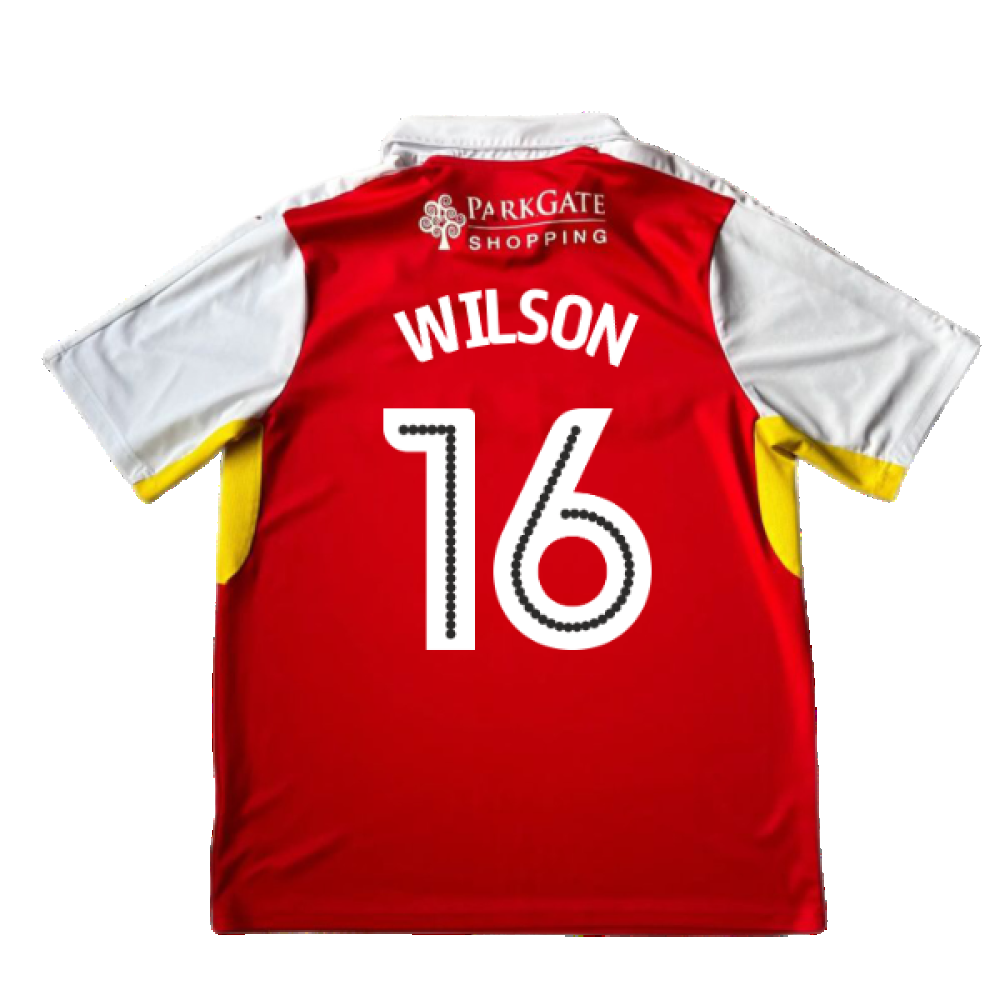 Rotherham 2016-17 Home Shirt ((Good) XL) (Wilson 16)