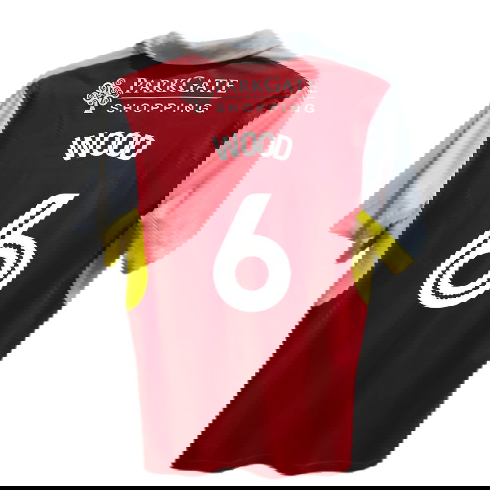 Rotherham 2016-17 Home Shirt ((Good) XL) (Wood 6)