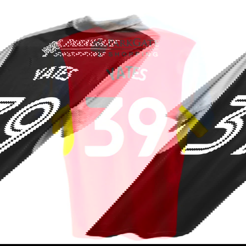 Rotherham 2016-17 Home Shirt ((Good) XL) (Yates 39)