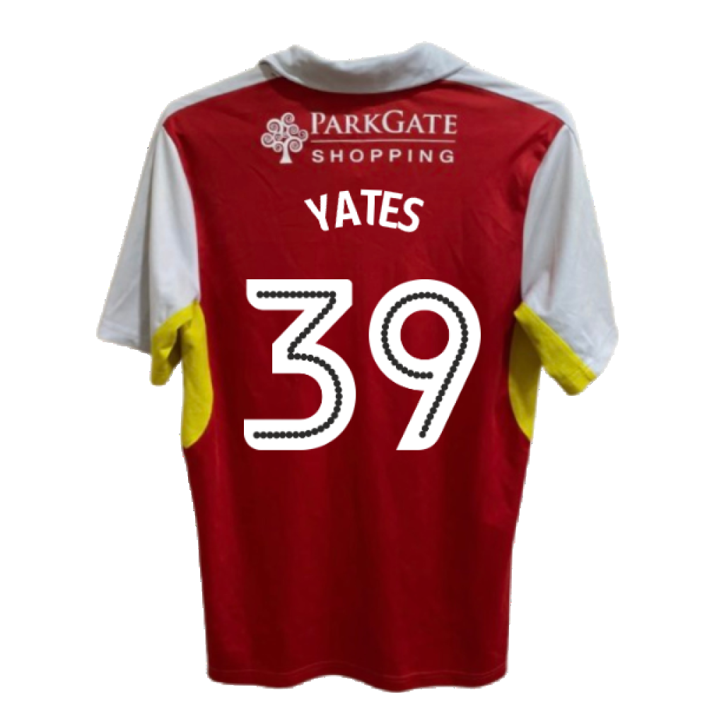 Rotherham 2016-17 Home Shirt ((Good) XL) (Yates 39)