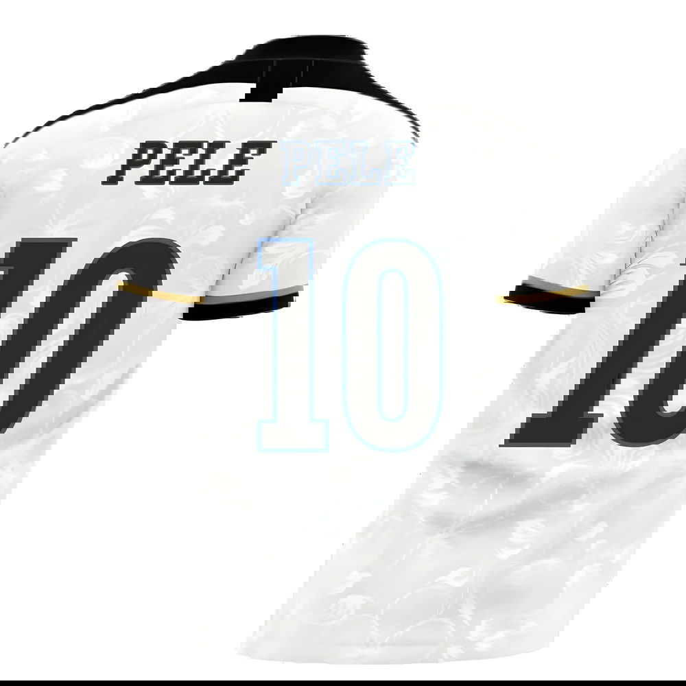 Santos 2025-2026 Home Concept Football Kit (Libero) (PELE 10)