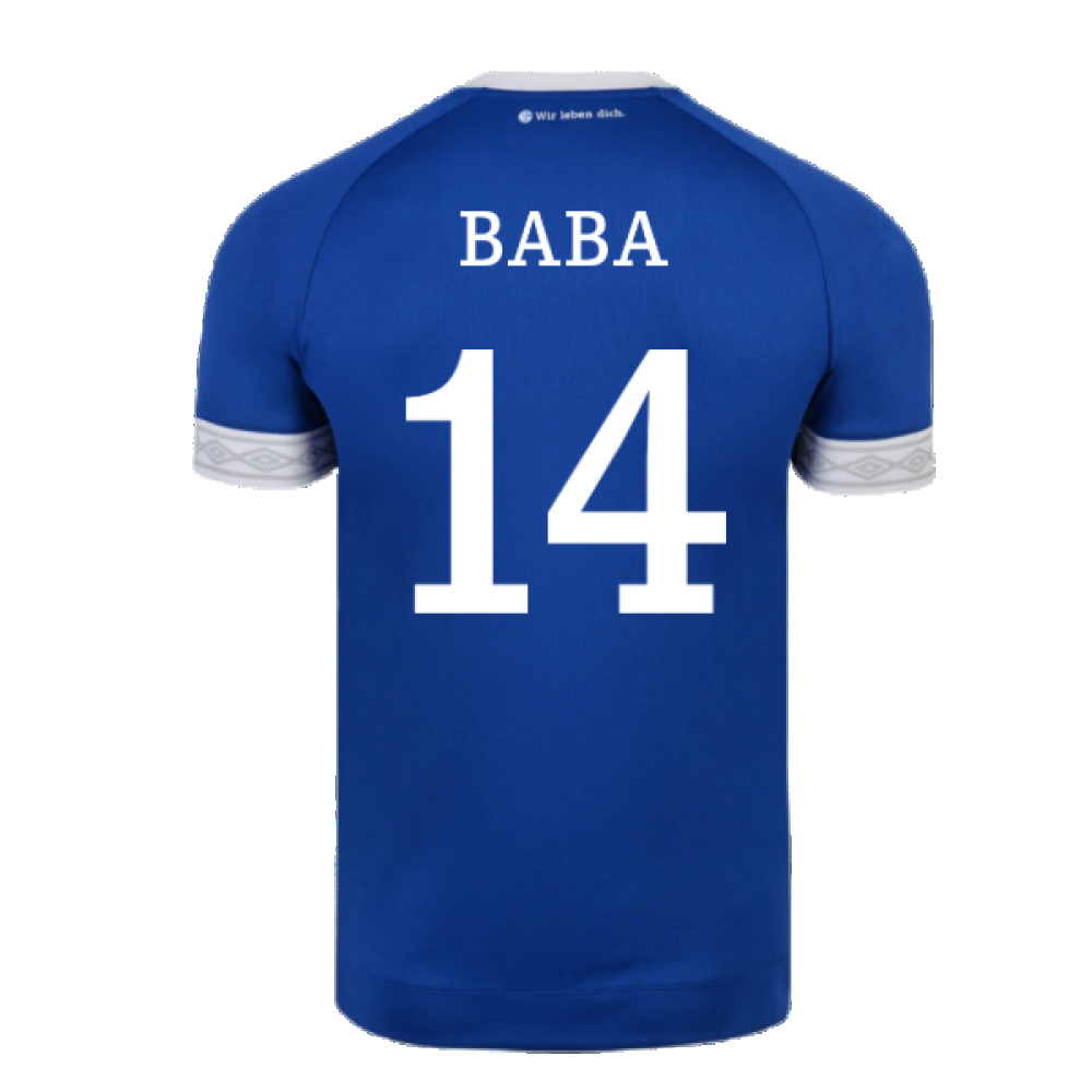 Schalke 2018-19 Home Shirt ((Mint) XXL) (Baba 14)