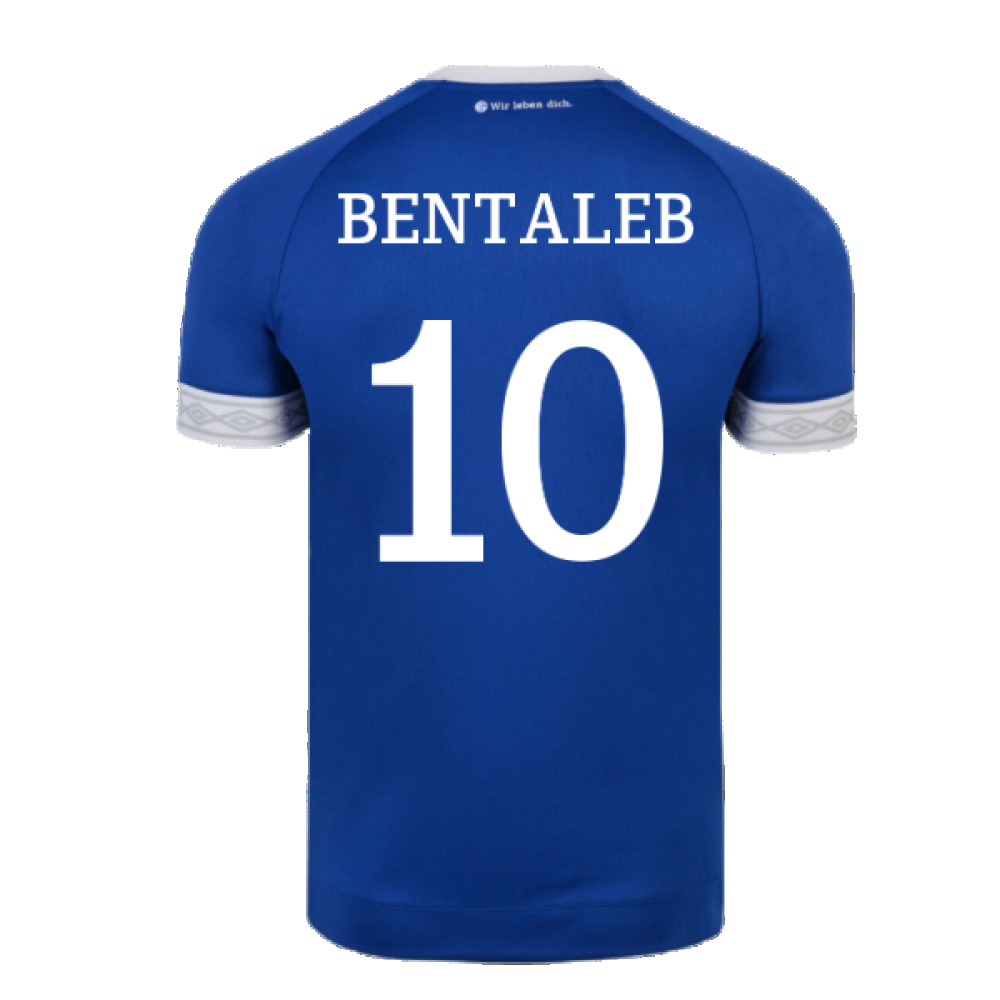 Schalke 2018-19 Home Shirt ((Mint) XXL) (Bentaleb 10)