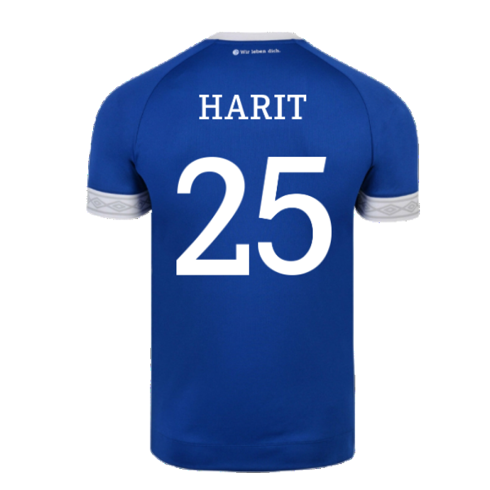 Schalke 2018-19 Home Shirt ((Mint) XXL) (Harit 25)