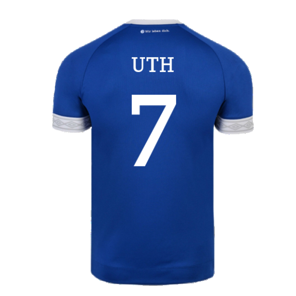 Schalke 2018-19 Home Shirt ((Mint) XXL) (Uth 7)