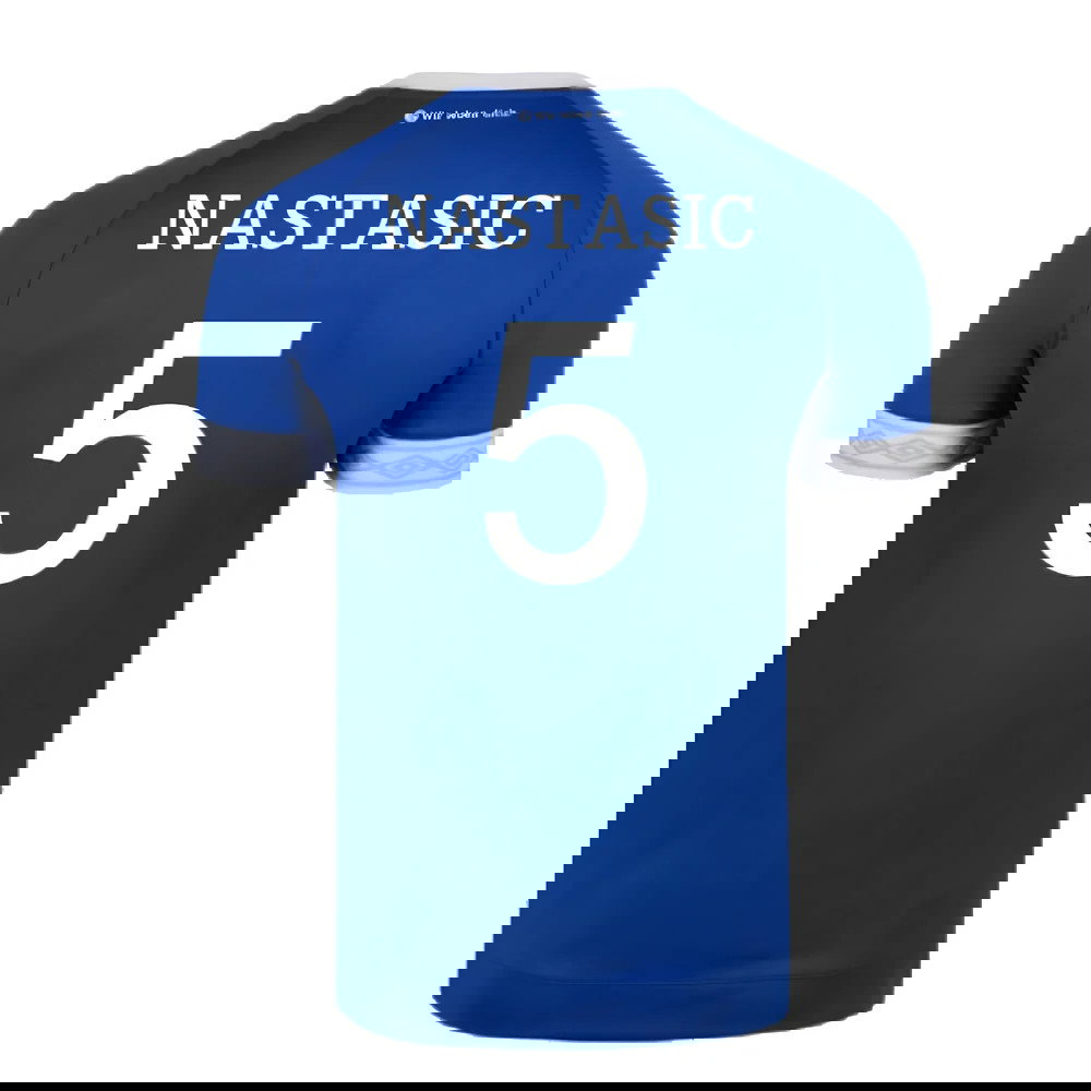 Schalke 2018-19 Home Shirt (2XL) (Excellent) (Nastasic 5)