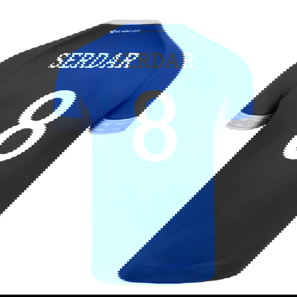 Schalke 2018-19 Home Shirt (2XL) (Excellent) (Serdar 8)
