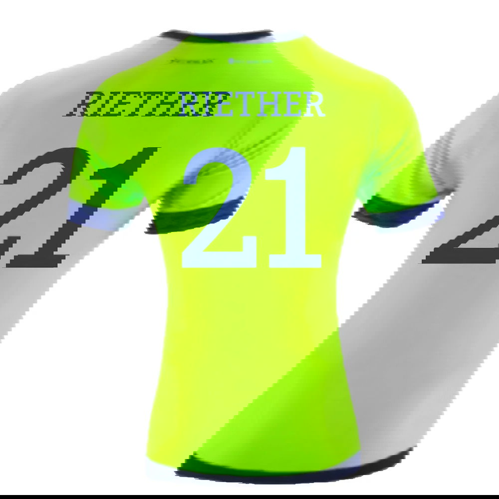 Schalke 2018-19 Third Shirt (XL) (Fair) (Riether 21)