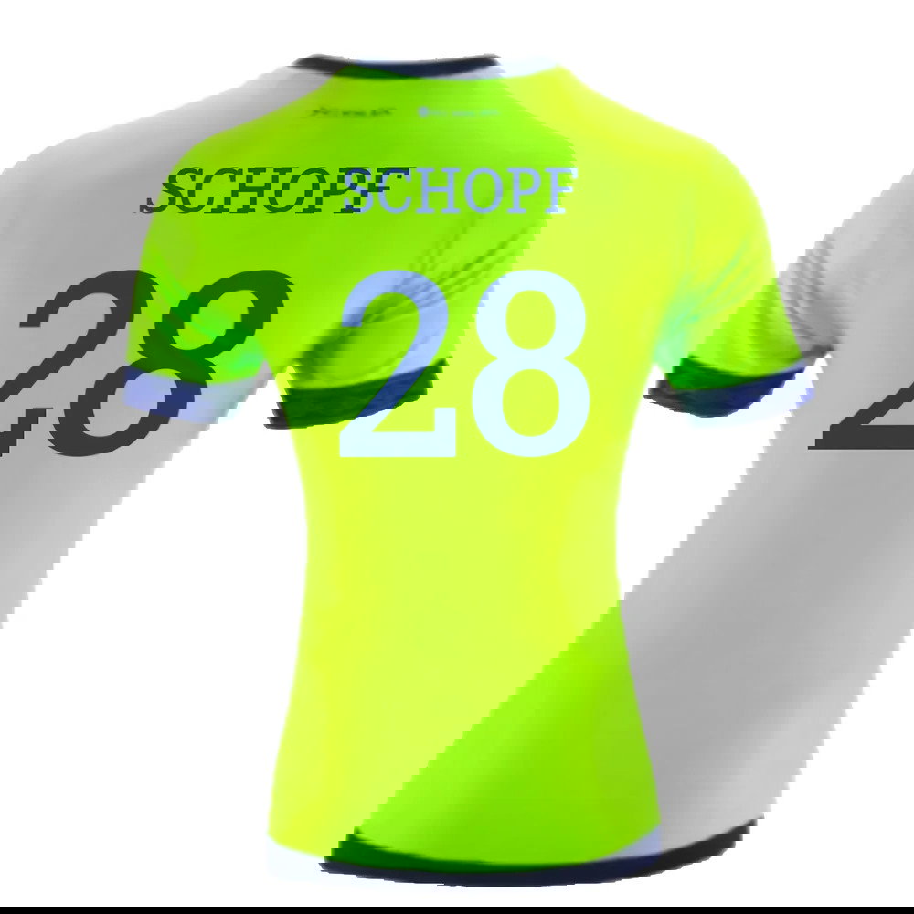 Schalke 2018-19 Third Shirt (XL) (Fair) (Schopf 28)