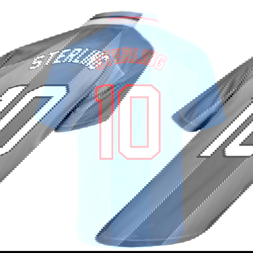 Score Draw England 1996 Away Euro Championship Retro Football Shirt (Sterling 10)