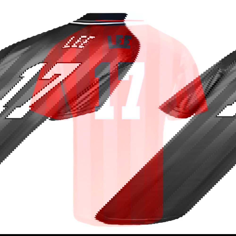 Score Draw England 1998 World Cup Finals Away Retro Football Shirt (LEE 17)