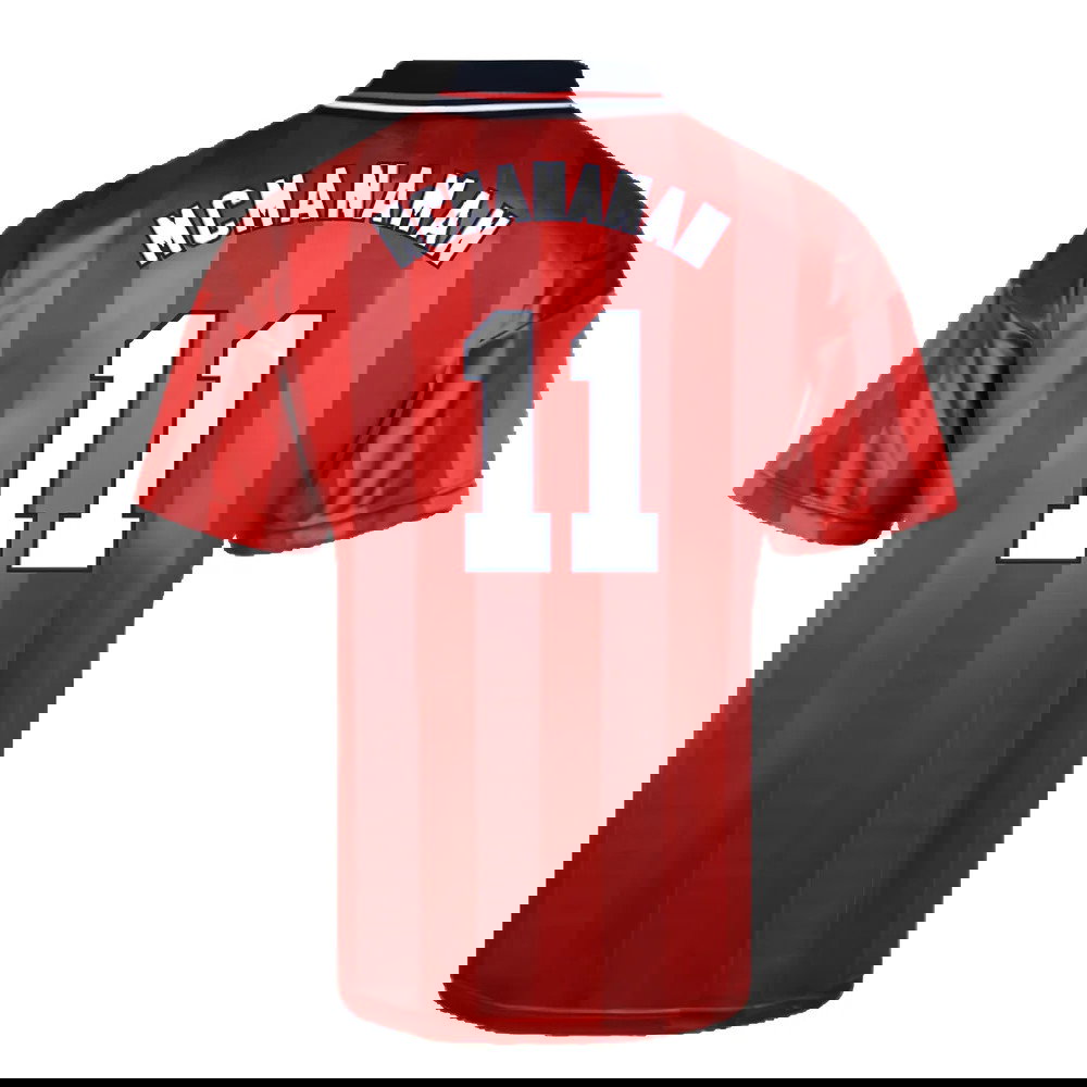 Score Draw England 1998 World Cup Finals Away Retro Football Shirt (MCMANAMAN 11)