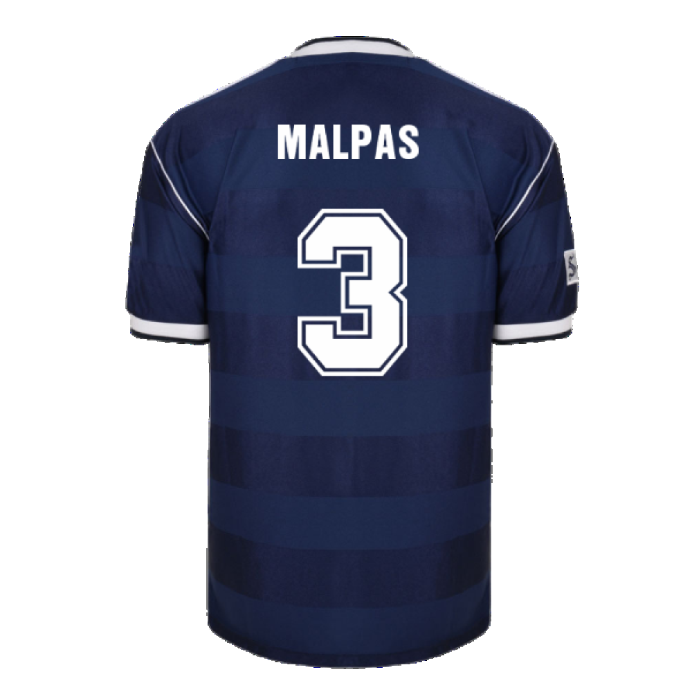 Score Draw Scotland 1986 Retro Football Shirt (Malpas 3)