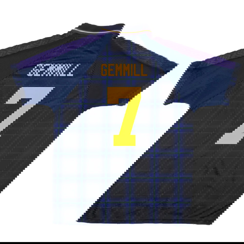 Scotland 1994-96 Home Shirt (Very Good) (Gemmill 7)