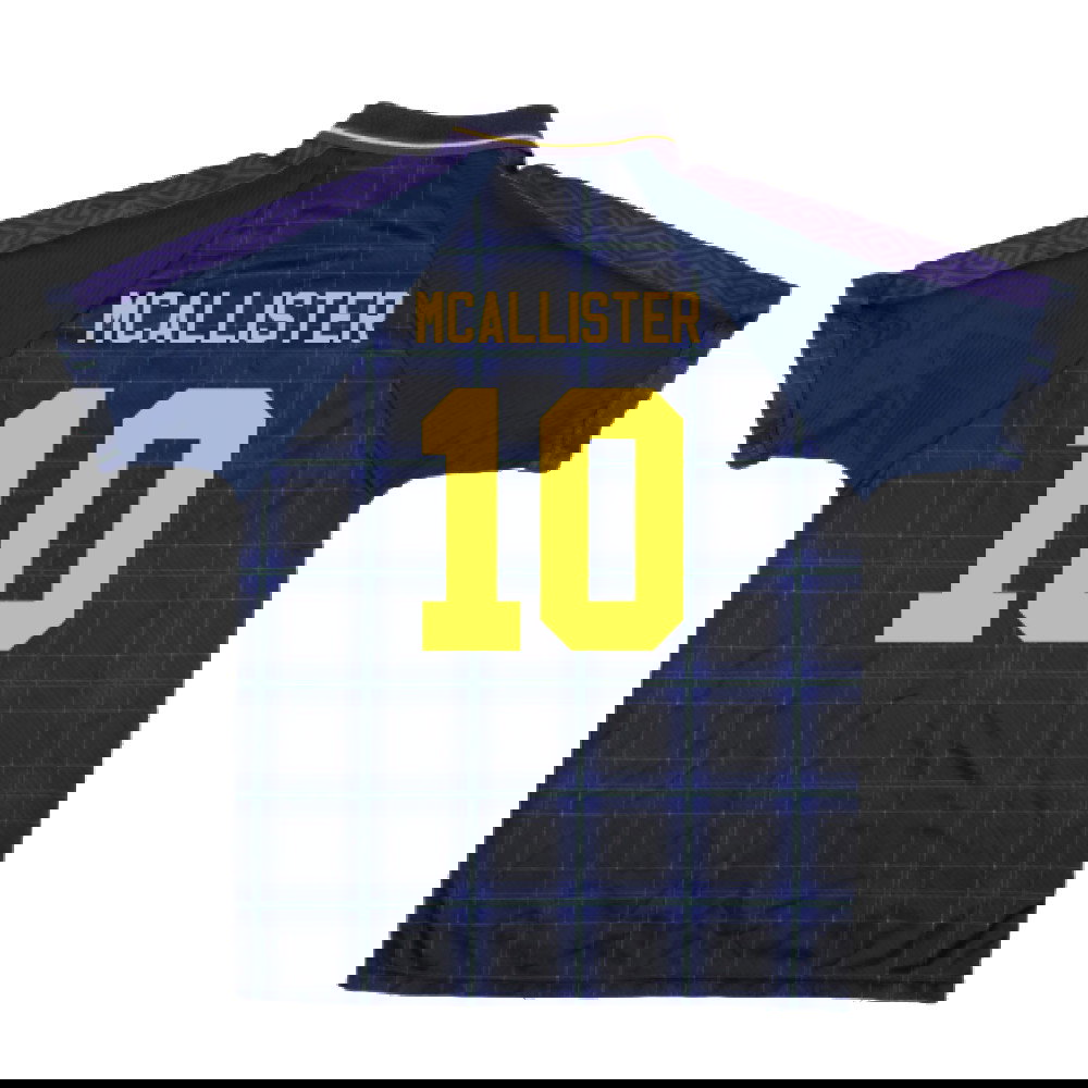 Scotland 1994-96 Home Shirt (Very Good) (McAllister 10)