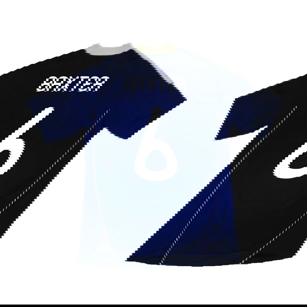 Scotland 2010-11 Home Shirt (Excellent) (BAXTER 6)