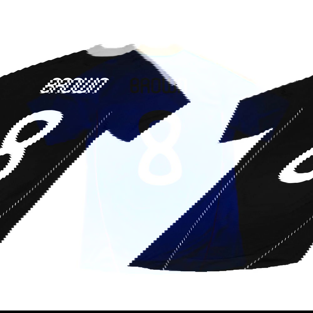 Scotland 2010-11 Home Shirt (Excellent) (Brown 8)