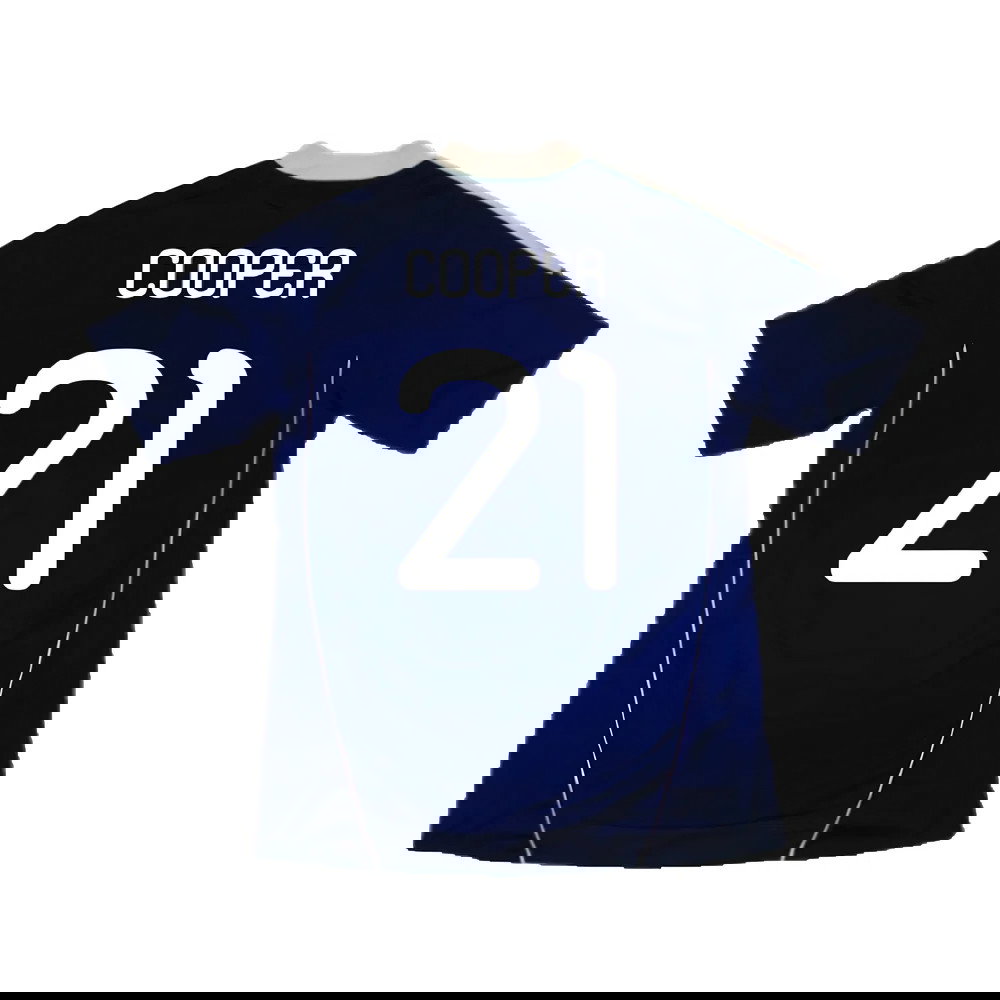 Scotland 2010-11 Home Shirt (Excellent) (Cooper 21)