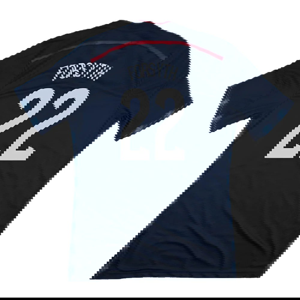 Scotland 2014-15 Player Issue Home Shirt (M) (Excellent) (Forsyth 22)