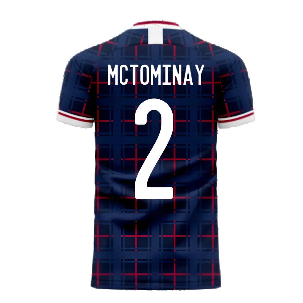 Scotland 2020-2021 Home Concept Shirt (Fans Culture) (McTOMINAY 2)